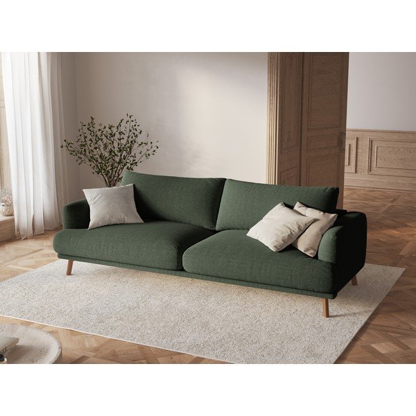 Divano verde 200 cm Naomi – Micadoni -image-1
