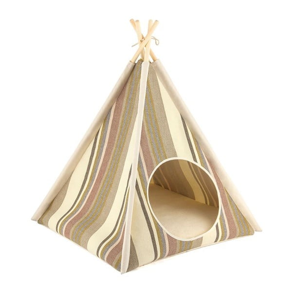 Tenda per animali domestici beige per animali domestici 63x63 cm Cozy Cove Seacost – P.L.A.Y.