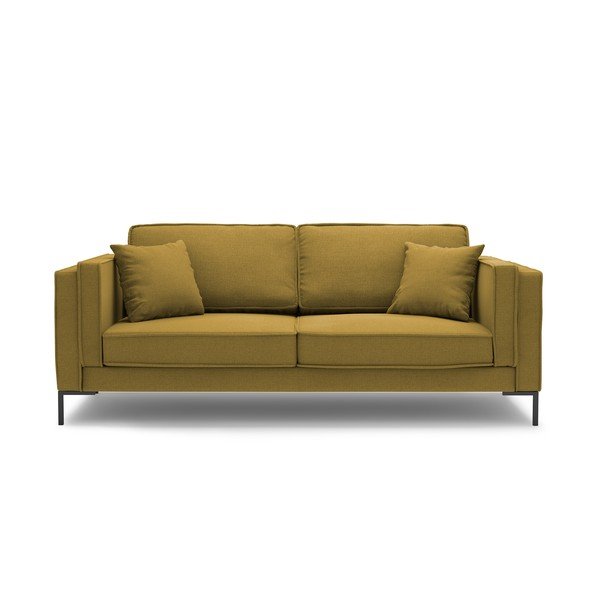 Divano giallo , 160 cm Attilio - Milo Casa