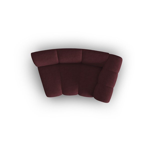 Modulo divano bordeaux (angolo destro) Lupine - Micadoni Home-image-4