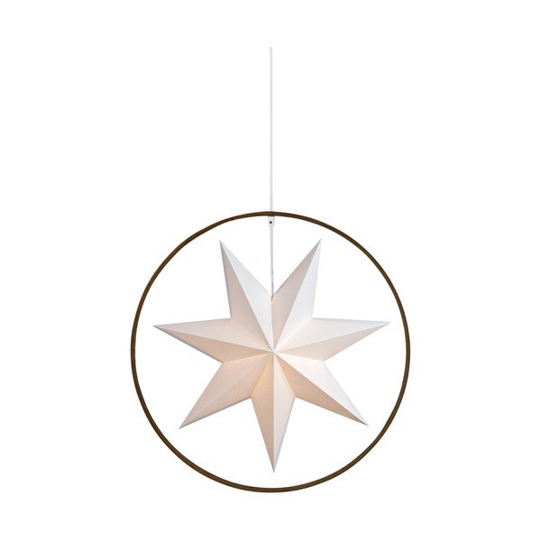 Decorazione luminosa bianca/grigia ø 50 cm Speranza – Markslöjd