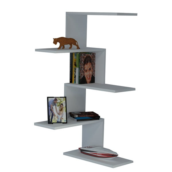 Mensola a muro bianca Caniko - Woody Fashion