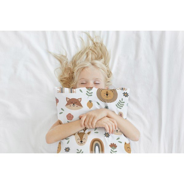 Federa per bambini in raso di cotone 45x45 cm Little Boho - Butter Kings-image-1