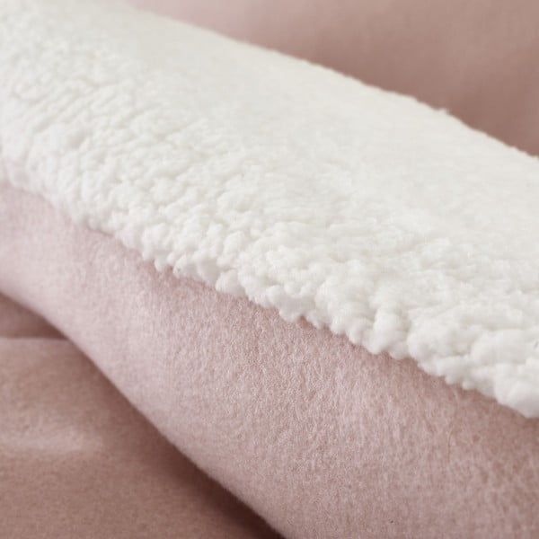 Biancheria da letto in pile rosa con motivo a cuore , 135 x 200 cm Cosy Heart - Catherine Lansfield-image-3