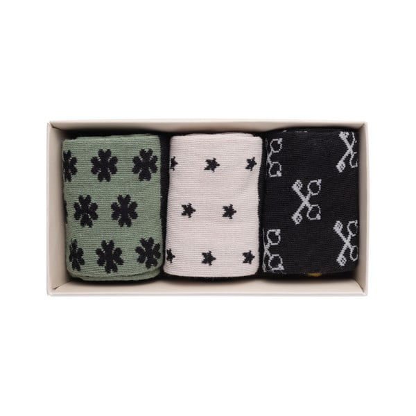 Calze da uomo taglia 41-45 set di 3 paia Lucky - Gentlemen's Hardware-image-2