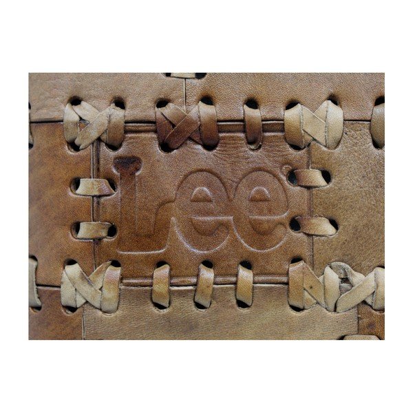 Sgabello in pelle HMS collezione Patchwork - HSM collection-image-4
