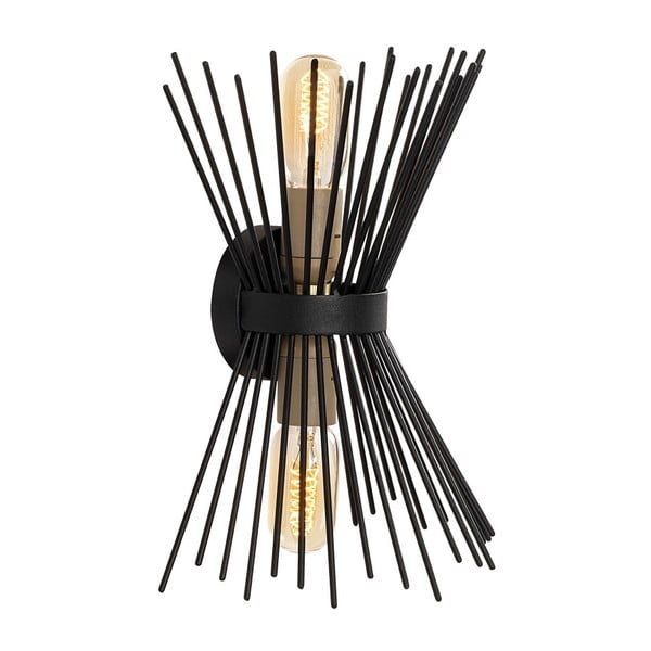 Lampada da parete nera Kirpi – Opviq lights-image-2