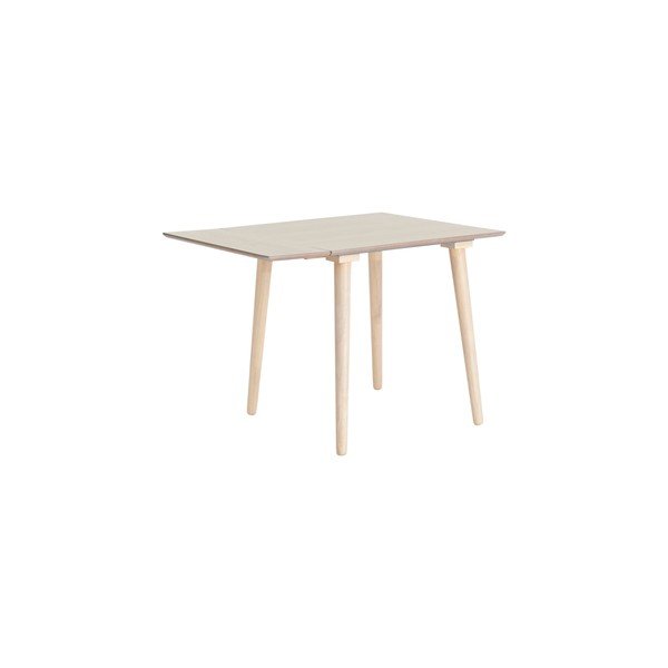 Tavolo da pranzo con effetto olmo allungabile con estensione 80x80 cm Jolina – Ellos Home-image-3