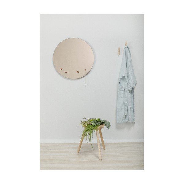 Specchio color bronzo, ø 55 cm Dew - EMKO-image-1