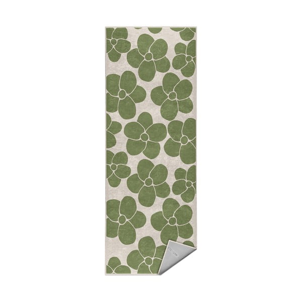 Passatoia verde lavabile 80x200 cm Green Meadow – Mila Home