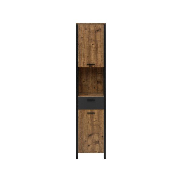 Mobile da bagno marrone scuro , 38 x 175 cm Werra - Støraa