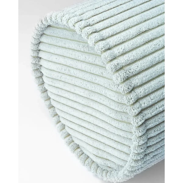 Cuscino per divano da bambini color menta con rivestimento in velluto a coste Roll – Wigiwama-image-3