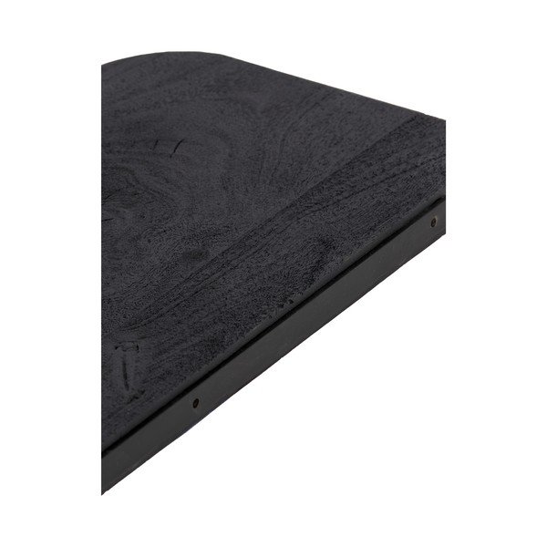 Mensola in legno di mango nero 50 cm Tarontu - Light & Living-image-3