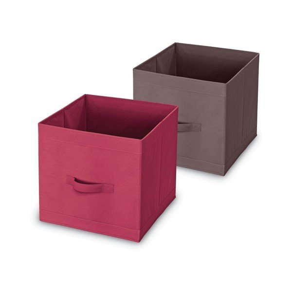 Sada 2 úložných boxů Domopak Cube