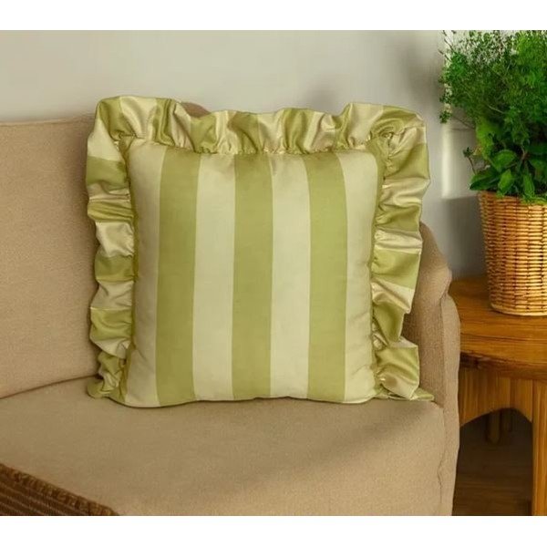 Federa decorativa 45x45 cm Ruffled – Mila Home-image-3