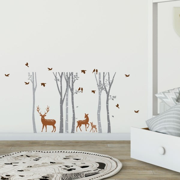 Adesivi murali per bambini Foresta magica - Ambiance-image-1