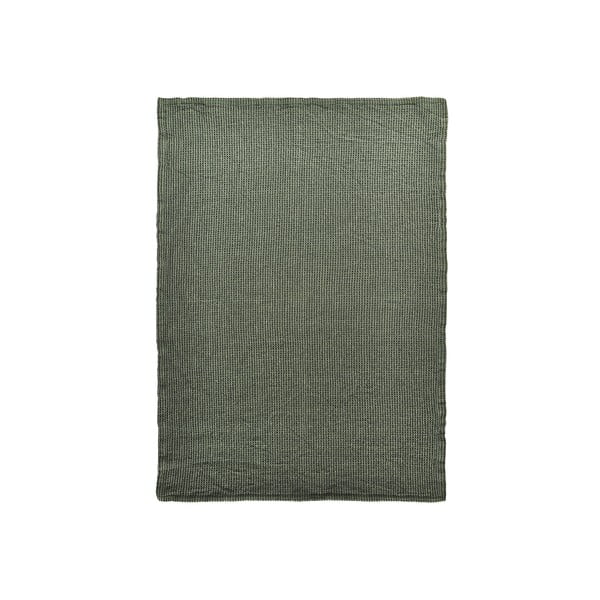 Asciugamano in cotone verde, 50 x 70 cm Wafle Kitchen - Södahl