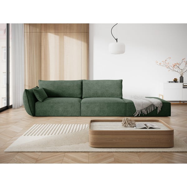 Divano angolare verde scuro Vanda - Mazzini Sofas-image-1