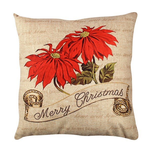Cuscino con fiore Vintage - Gravel