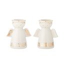 Portacandele in set in gres per lumino 2 pz Faella – Bloomingville