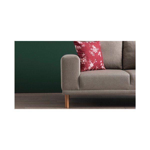Divano a due posti crema Franz - Balcab Home-image-3