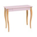 Scrivania rosa Lillo, lunghezza 85 cm - Ragaba
