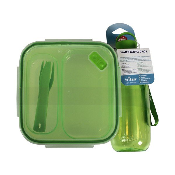 Set di biberon e cestino per il pranzo Natura - Snips-image-1