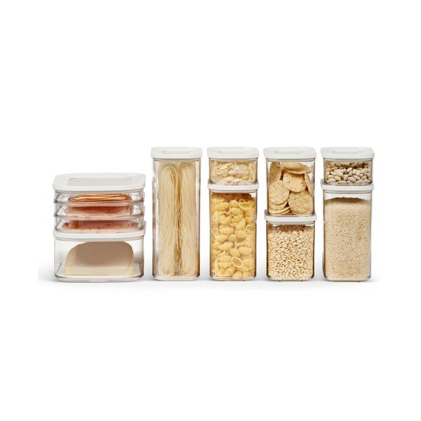 Set di contenitori per alimenti in plastica alimentari 9 pz Modula – Mepal