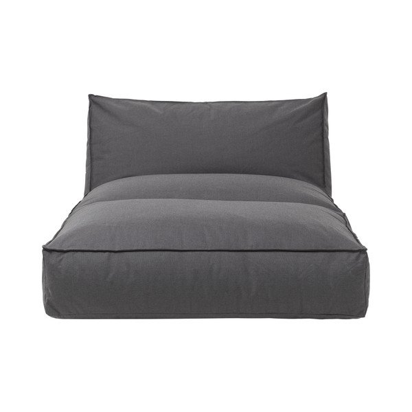 Sdraio da giardino grigio scuro Coal, 120 x 190 cm Stay - Blomus