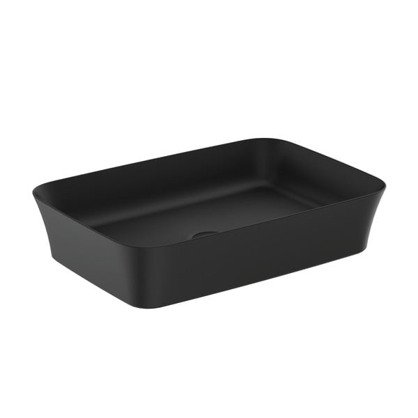 Lavabo in ceramica nera opaca 55x38 cm Ipalyss - Ideal Standard