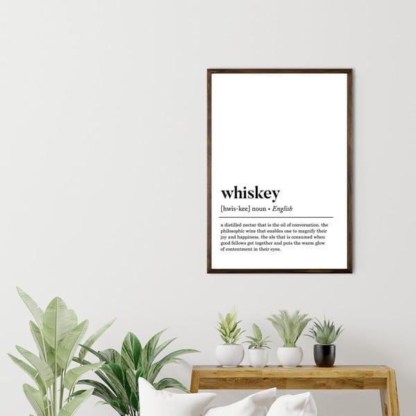 Dipinto 50x70 cm Whiskey – Wallity-image-1