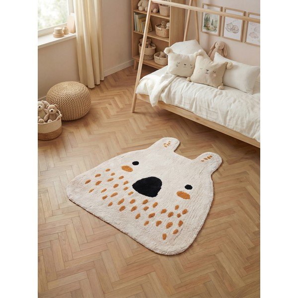 Tappeto per bambini color crema in cotone lavabile/tessuto a mano 120x137 cm Snuggle Nienchen – Hanse Home-image-1