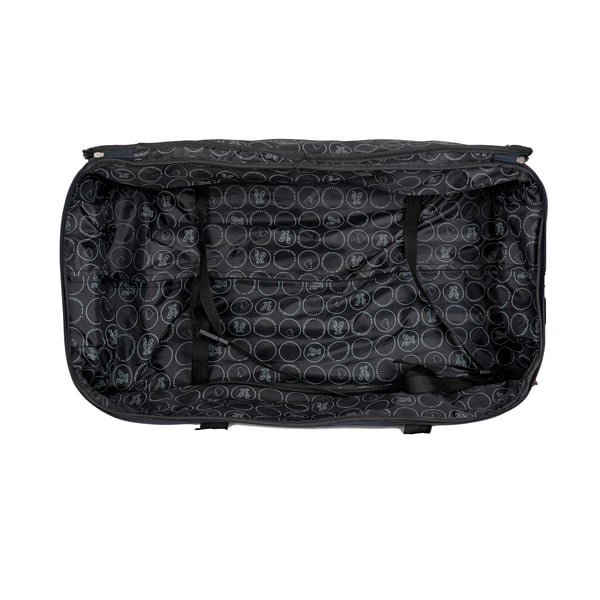 Borsa trolley Lulucastagnette Jungle blu, 91 l - LULUCASTAGNETTE-image-1