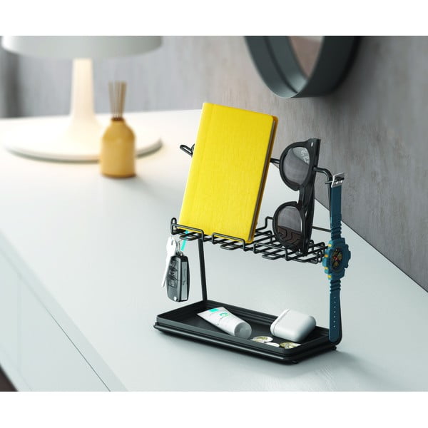 Organizzatore per ufficio nero My Pocket - Metaltex-image-4