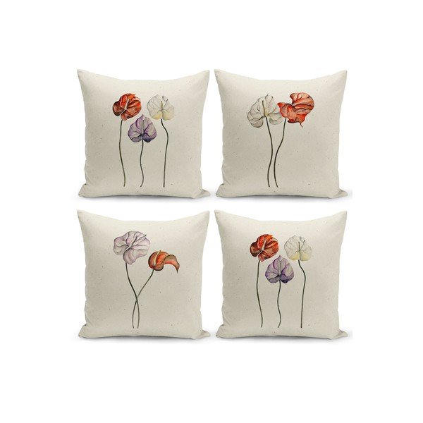 Set di 4 federe , 43 x 43 cm - Kate Louise