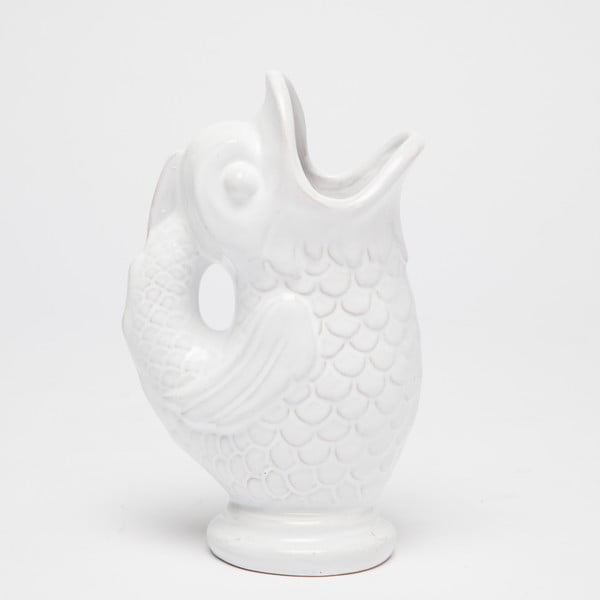 Vaso in ceramica bianca fatto a mano Blanco - Velvet Atelier