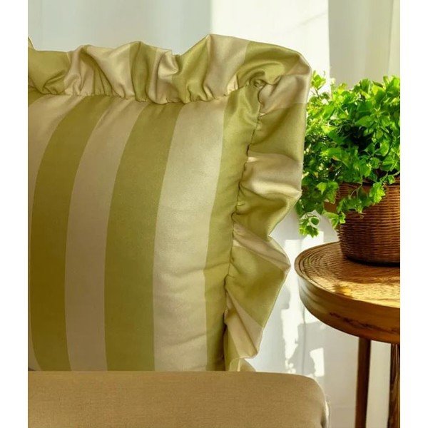 Federa decorativa 45x45 cm Ruffled – Mila Home-image-2