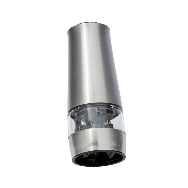 Macina pepe e sale elettrico in acciaio inox - Wenko-image-3