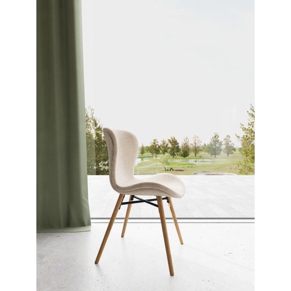 Set di 2 sedie da pranzo beige Batilda - Actona-image-1