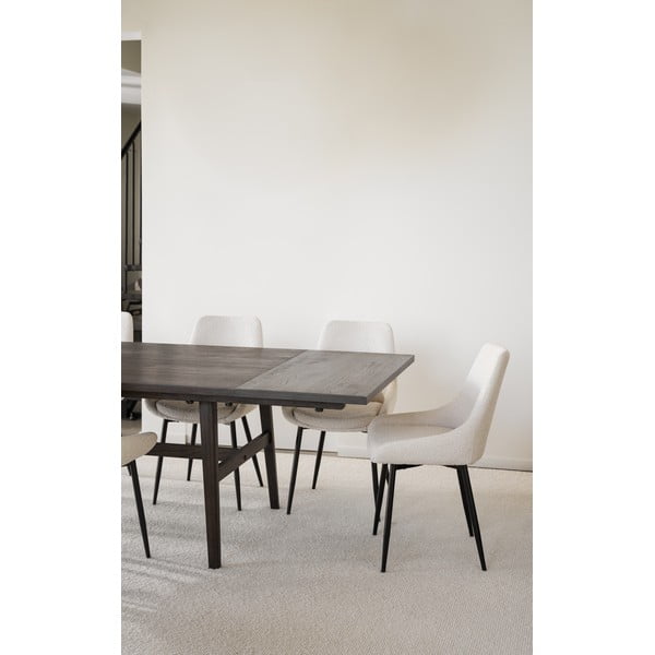 Tavola aggiuntiva per tavolo da pranzo in rovere decorato 100x50 cm Plainfield - Rowico-image-2