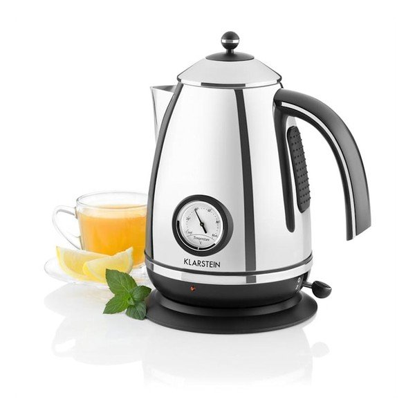 Bollitore elettrico in argento Aquavita Chalet - Klarstein-image-2