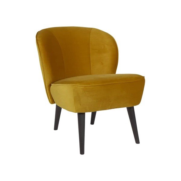 Sedia senape Sara - WOOOD