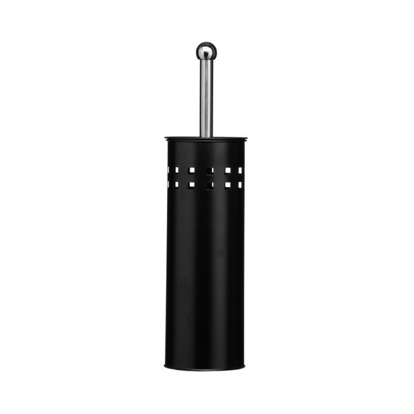 Scopino WC nero opaco in metallo Indy – Premier Housewares