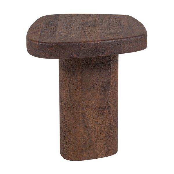 Tavolino in mango massiccio 45x53 cm Nodu – WOOOD-image-3