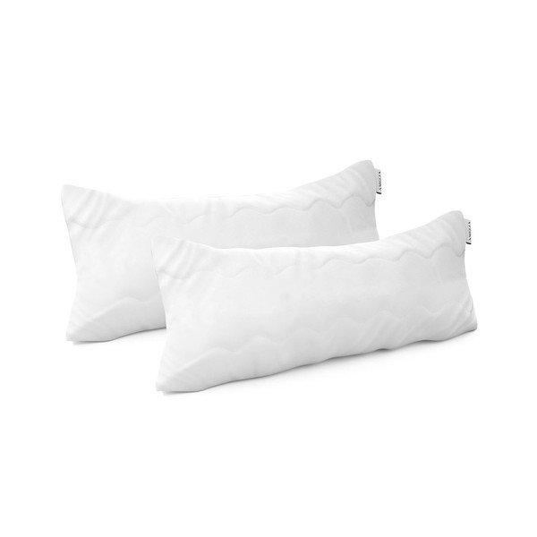 Set di 2 cuscini bianchi con imbottitura , 30 x 50 cm - AmeliaHome