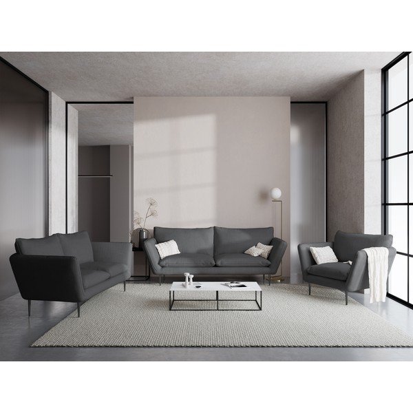Divano grigio Verveine, lunghezza 175 cm - Mazzini Sofas-image-1