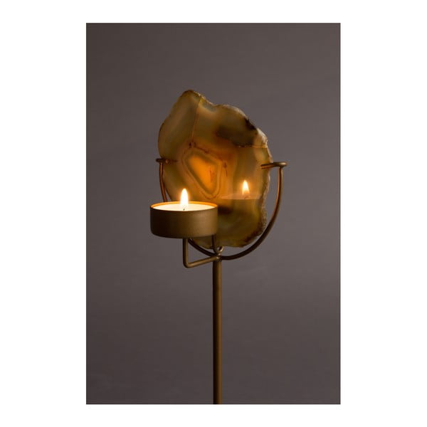 Portacandele in metallo/pietra per tea light Gem - Dutchbone-image-3