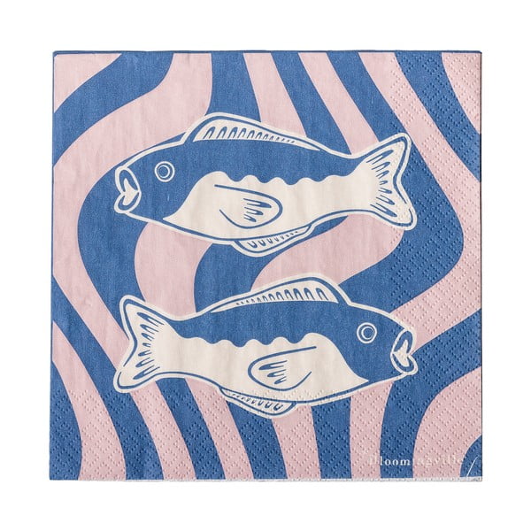 Set di tovaglioli in carta 20 pz 33x33 cm Remy – Bloomingville-image-3