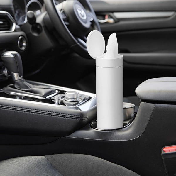 Portafazzoletti in metallo Tower – YAMAZAKI-image-3