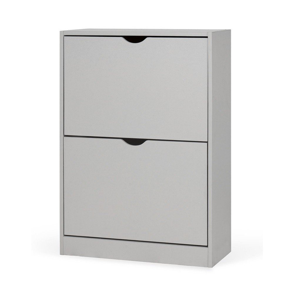 Scarpiera grigia con ante ribaltabili 50x82x24 cm Stelo – Bonami Essentials | Scarpiere